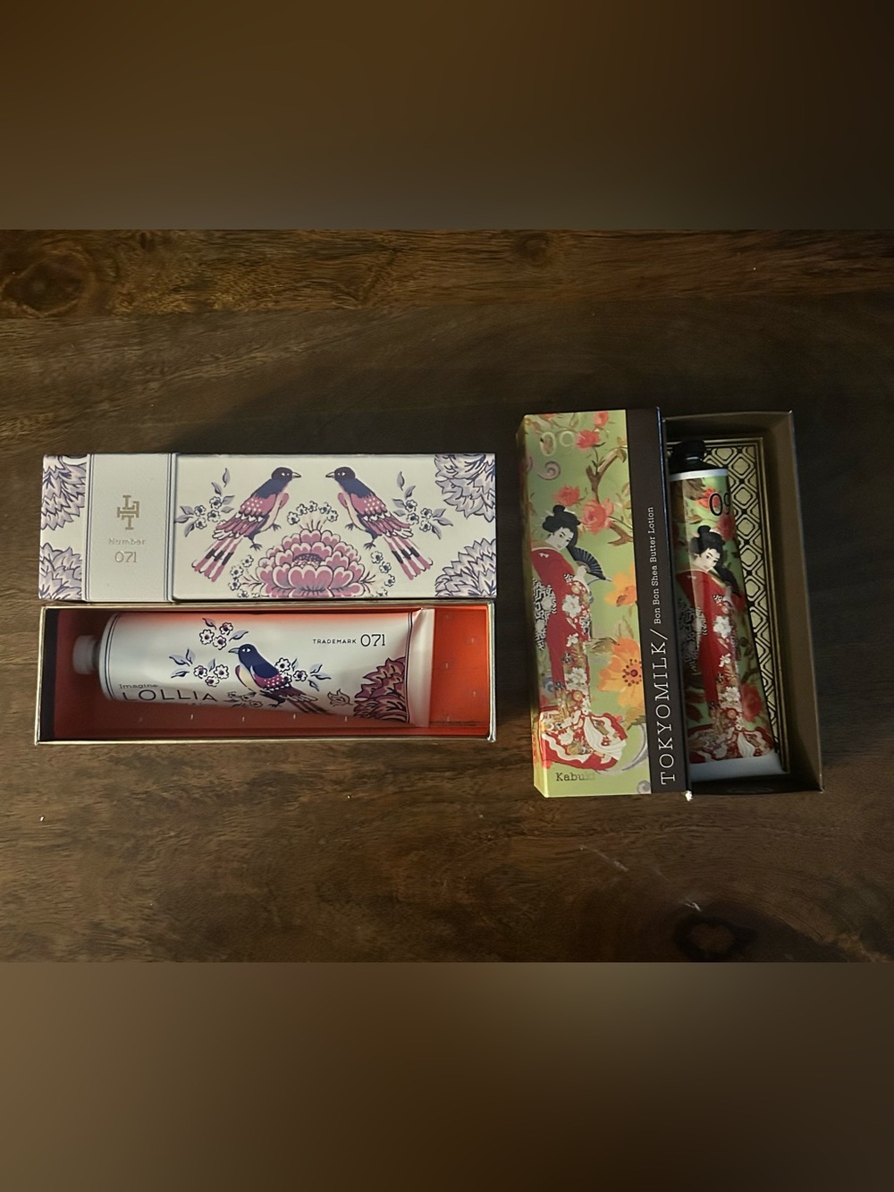 NIB Margot Elena Tokyo Milk 09 Kabuki And Lollia 071 Imagine Lotion Lot Of 2